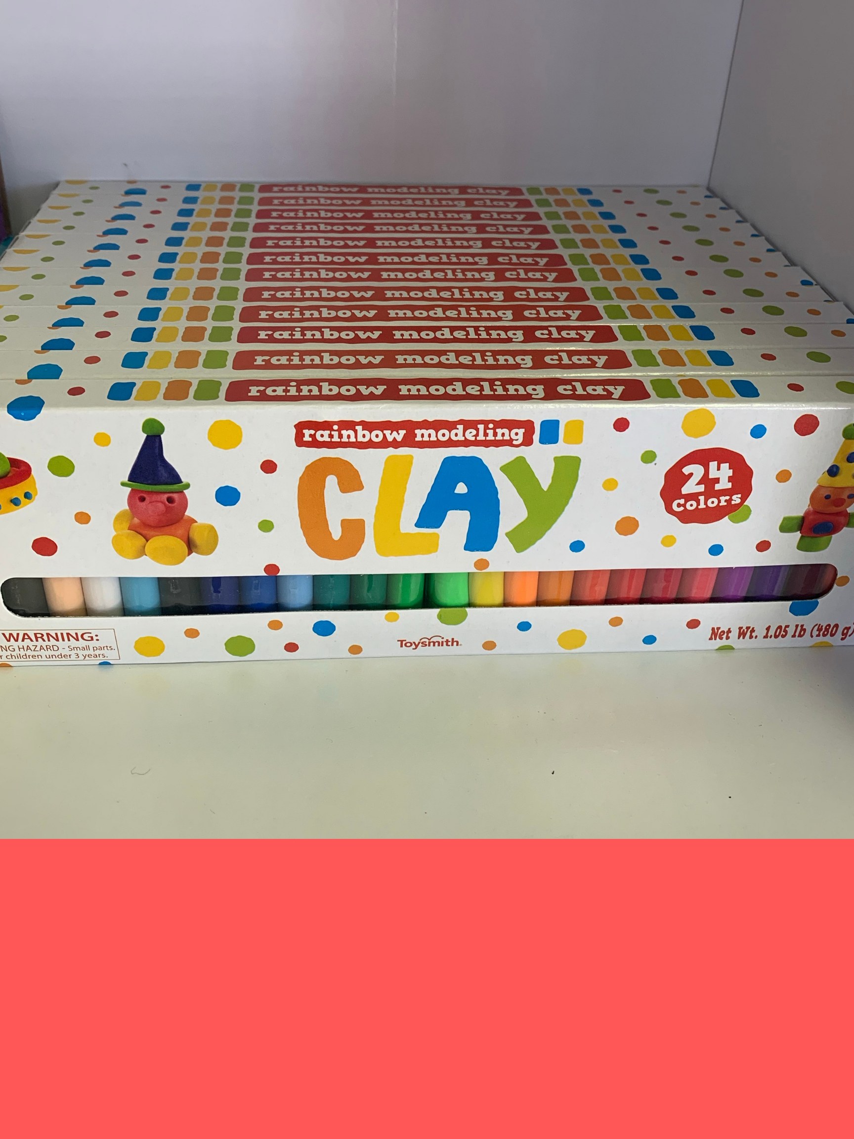 Toysmith rainbow top modeling clay